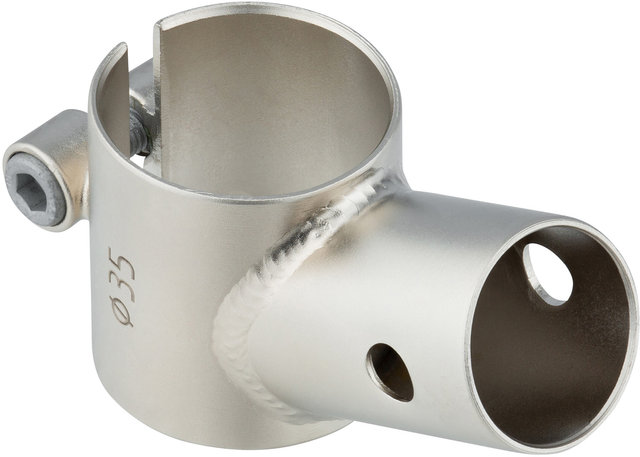Hitch for Singletrailer / Mule / Streamliner - silver/35.0 mm