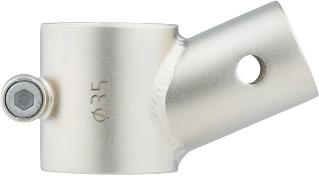 Hitch for Singletrailer / Mule / Streamliner - silver/35.0 mm