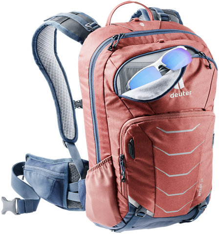 Attack 16 Backpack w/ Back Protector - redwood-marine/16 litres