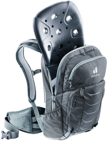 Attack 16 Backpack w/ Back Protector - graphite-shale/16 litres
