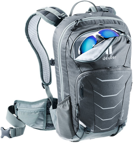 deuter Attack 16 Protektorenrucksack - graphite-shale/16 Liter