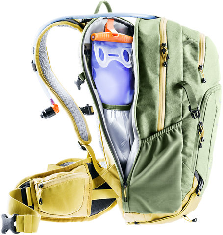 deuter Attack 20 Protektorenrucksack - khaki-turmeric/20 Liter