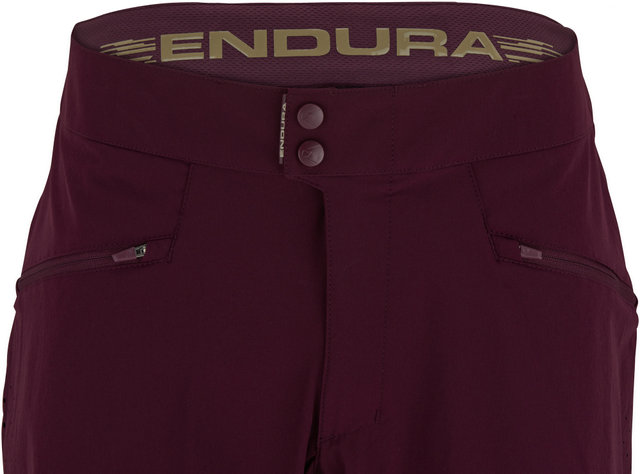 Endura Short SingleTrack Lite - aubergine/M