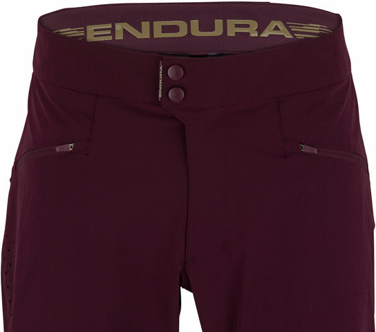 Short SingleTrack Lite court - aubergine/M