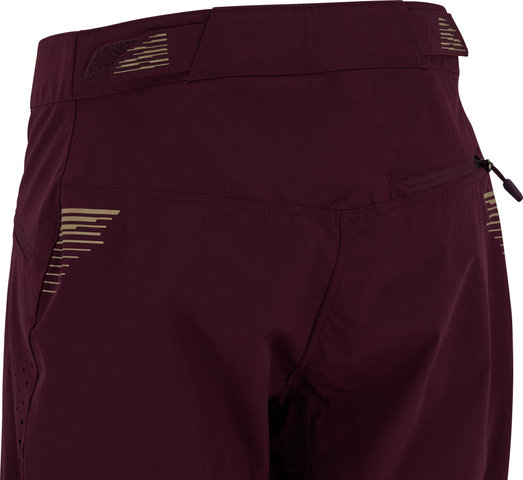 Short SingleTrack Lite court - aubergine/M