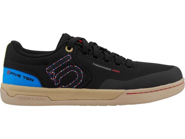Chaussures de VTT Freerider Pro Canvas MTB Modèle 2023 - core black-carbon-red/42