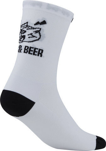 Ride & Beer Socks - white/40-43