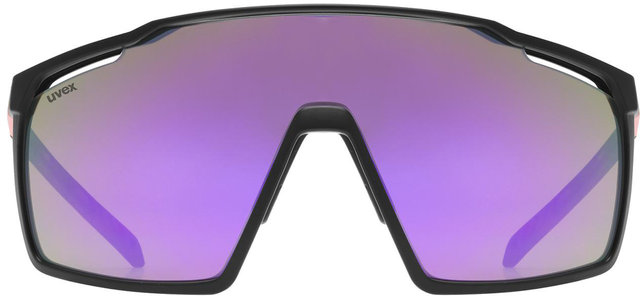 uvex Gafas deportivas mtn perform - black-purple mate/mirror purple