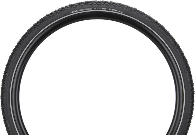 Cubierta de alambre Marathon Plus Tour Performance ADDIX E 28" - negro-reflejante/47-622 (28x1,75)