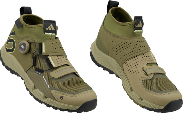 Chaussures VTT Trailcross Pro Clip-In Modèle 2023 - focus olive-core black-orbit green/42