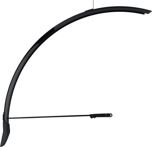 Bluemels Cable Line Schutzblech Set VR+HR - schwarz-glänzend/45 mm