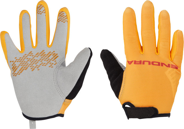 Endura Kids Hummvee Ganzfinger-Handschuhe - tangerine/L