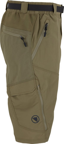 Hummvee Shorts mit Innenhose - mushroom/M