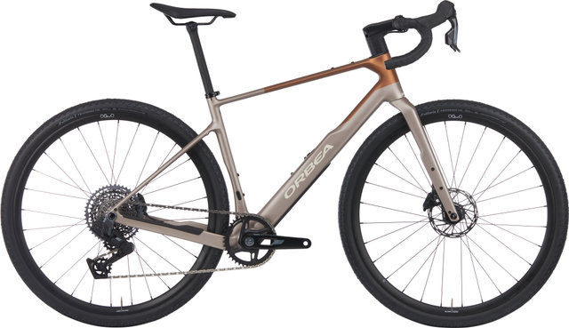 Orbea TERRA M31eTeam 1x Carbon 28" Gravel Bike - nickel-met cinnamon matt/172,5 mm/M/28"