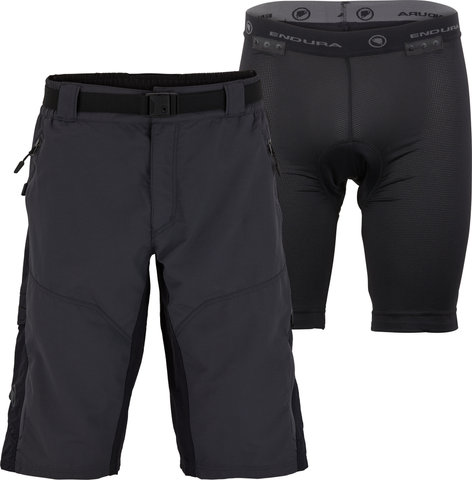 Hummvee Shorts mit Innenhose - grey/M