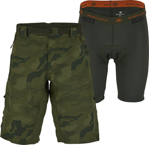 Hummvee Shorts w/ Liner Shorts - tonal olive/M