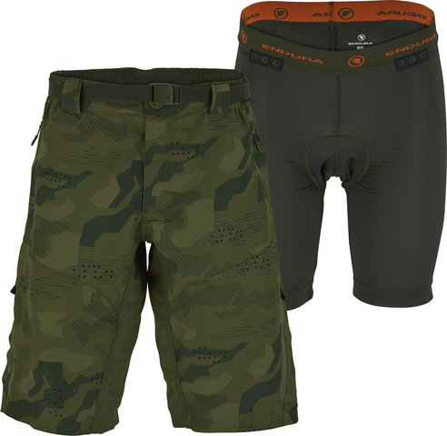 Endura Pantalones cortos Hummvee Shorts con pantalón interior - tonal olive/M