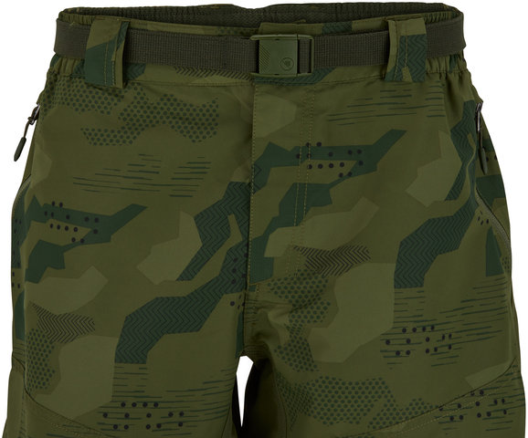 Hummvee Shorts mit Innenhose - tonal olive/M