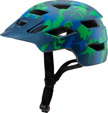 Sidetrack Child Kinderhelm - matte blue-camosaurus/47 - 54 cm