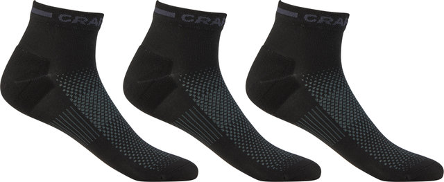 Craft Core Dry Mid Socks 3-Pack - black/40-42