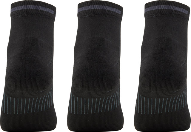 Craft Core Dry Mid Socken 3er-Pack - black/40-42