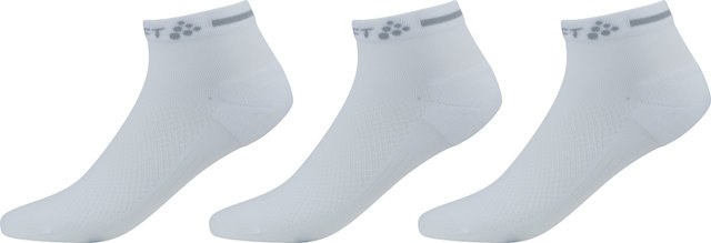 Craft Calcetines en paquete de 3 pares Core Dry Mid - white/40-42