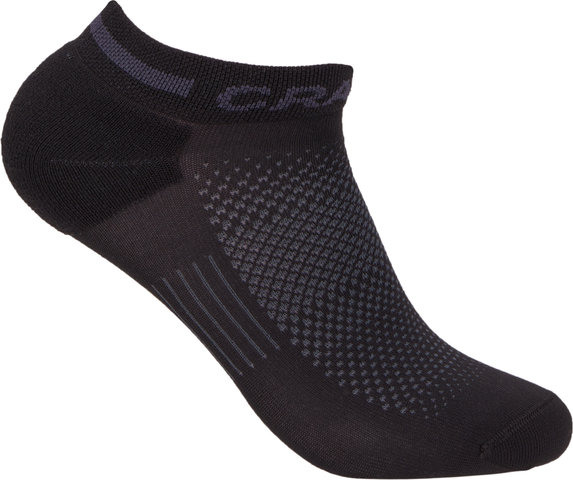 Core Dry Shaftless Socks 3-Pack - black/40-42