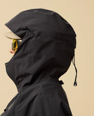 Fjällräven Poncho Hoja Rain - black | L/XL