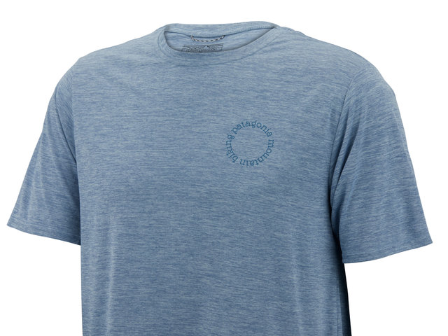 Camiseta Capilene Cool Daily Graphic Lands - spoke stencil-steam blue-xdye/M