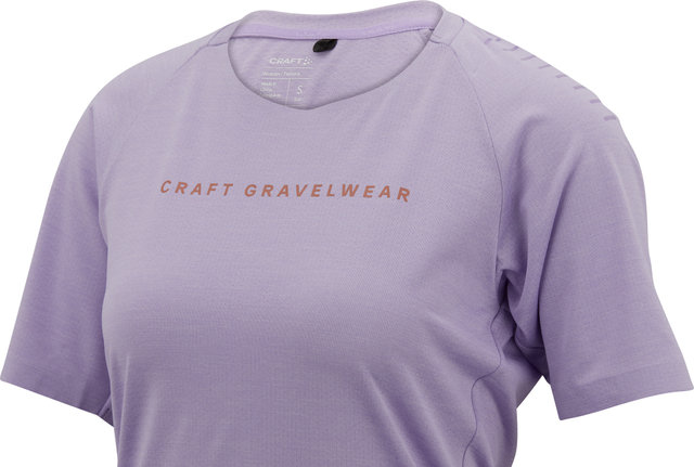 Adv Gravel S/S Tee Women's Jersey - lavender-melange/S