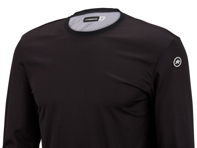 ASSOS Maillot Trail T3 L/S - black series/M