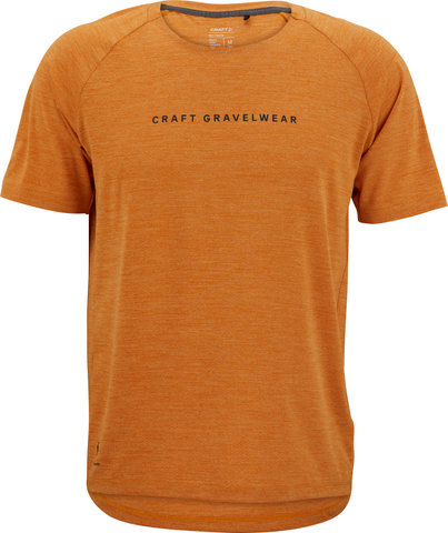Adv Gravel S/S Tee Jersey - desert-melange/M