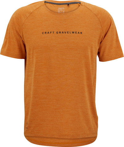 Craft Adv Gravel S/S Tee Jersey - desert-melange/M