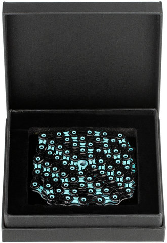 DLC11 Kette 11-fach - black-celeste/11 fach