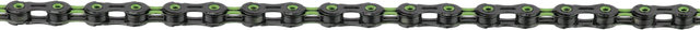 DLC11 Kette 11-fach - black-green/11 fach