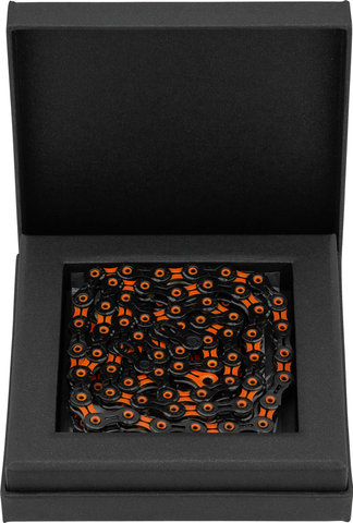 KMC Chaîne DLC11 11 vitesses - black-orange/11 vitesses