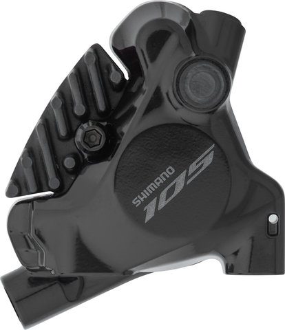 Shimano Étrier de Frein 105 BR-R7170 avec Plaquettes en Résine - noir/roue arrière Flat Mount