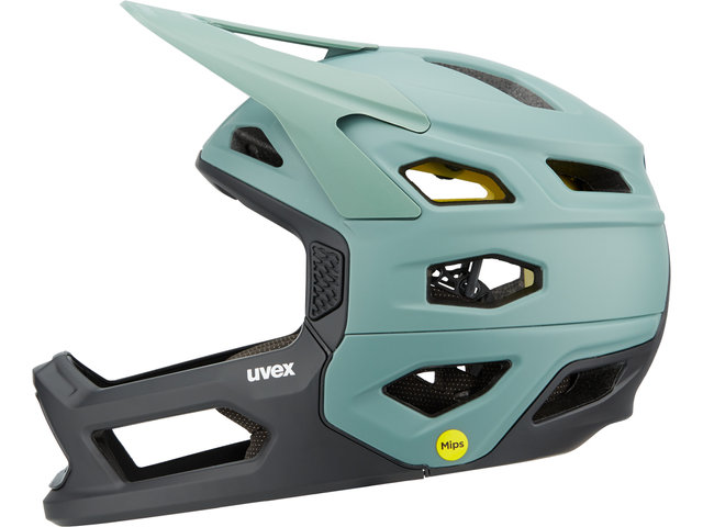 revolt MIPS Full-Face Helmet - moss green-black matt/52 - 57 cm