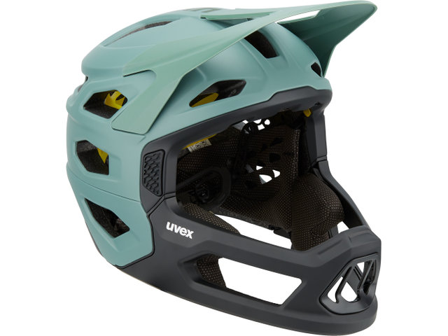 revolt MIPS Full-Face Helmet - moss green-black matt/52 - 57 cm