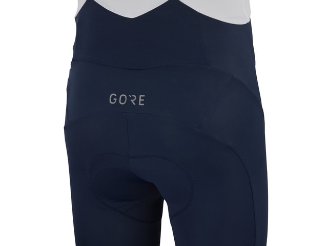 GORE Wear Culotes cortos con tirantes C5 Opti Bib Shorts+ - orbit blue-white/M