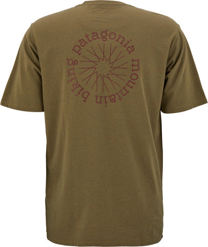 T-Shirt Spoke Stencil Responsibili-Tee - moray khaki/M