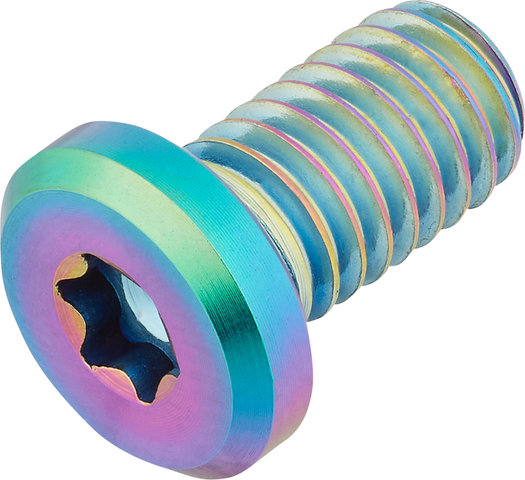 77designz Ti Bolt Titanium Bolt - oilslick/M6x11