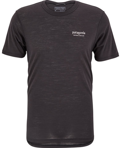 Camiseta Capilene Cool Merino Graphic S/S Shirt - heritage header-black/M