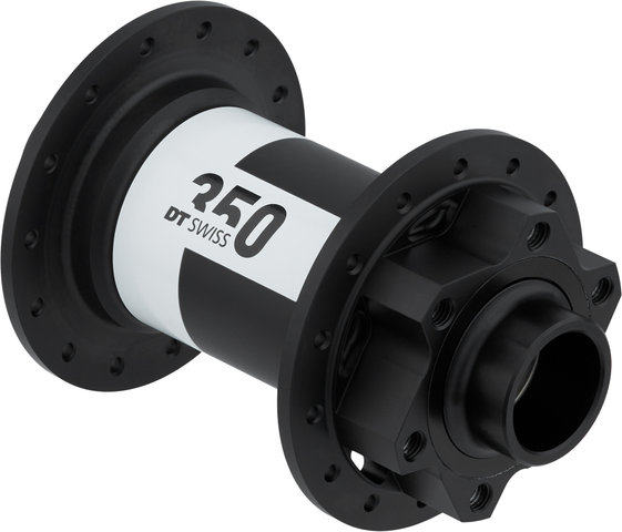 DT Swiss 350 Classic MTB Boost 6-Bolt Disc Front Hub - black/20 x 110 mm / 28 hole