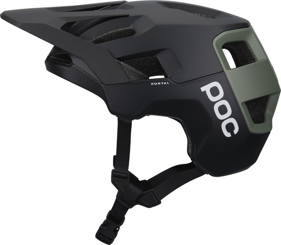 Kortal Helmet - uranium black-epidote green metallic-matt/55 - 58 cm