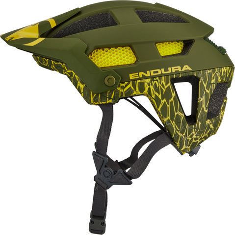 SingleTrack Helmet - olive green/55 - 59 cm