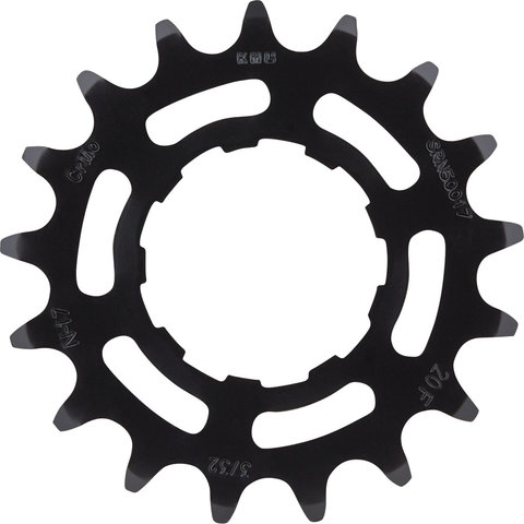 KMC Enviolo Narrow E-Bike Sprocket - black/17