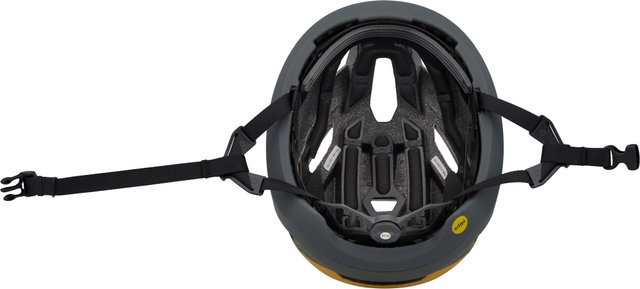 Casco ARO5 Race MIPS - dark gray-light curry/55 - 59 cm