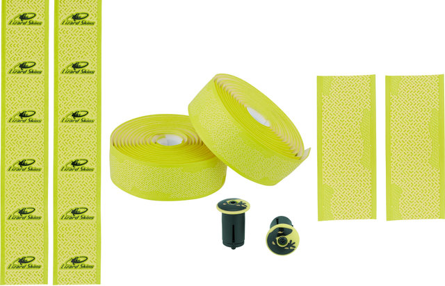 Lizard Skins Cintas de manillar DSP 2.5 V2 - neon yellow/universal