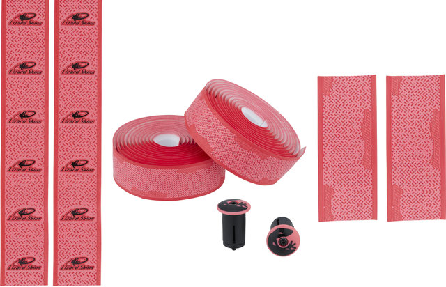 Lizard Skins Cintas de manillar DSP 2.5 V2 - neon pink/universal